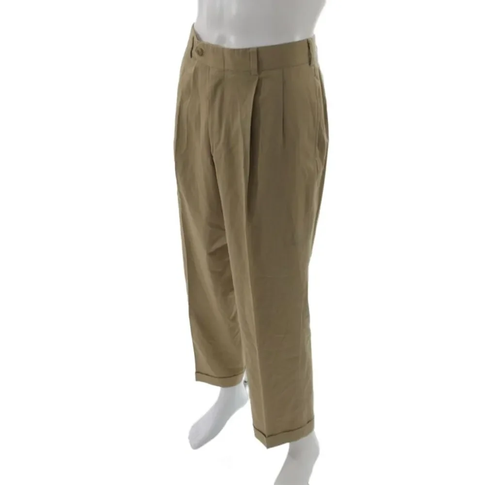 Bills Khakis Mens Beige Khakis 32 Inseam Size 36